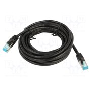 VAP-B05-B500 Patch cord; RJ45 plug,both sides; F/UTP; 5e; stranded; Cu; 5m; PVC YVAxou6EtBUs9lndN2f5h0hgWIyz1qDsRSBBZvEf3M0