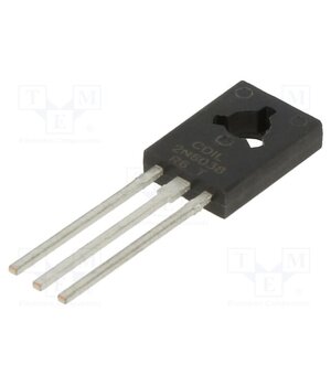 2N6038 Transistor: NPN; bipolar; Darlington; 60V; 4A; 1.5/40W; TO126 ev39yb2egzTLSWdLnzE5pw4x0KjJlTdjaZlaxwCc_zY