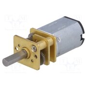 FIT0302 Motor: DC; with gearbox; 6VDC; 100mA; Shaft: D spring; 500rpm; 30: 1 KO2s9fdkCwNAlUTGQdh5R2JBfkhxBP0d66oPmOAPZew