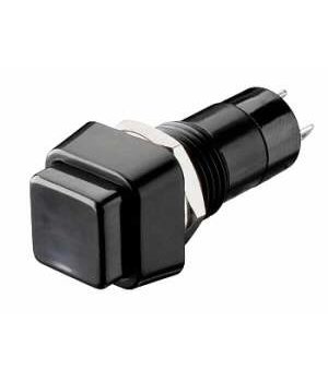 PUSH BUTTON SWITCH OFF-(ON), 1A 250VAC, kvadrātveida, melns

 CPR110.jpg