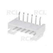 CONNECTOR 6pin Male 2mm, 1A 100V, soldered/right-angled