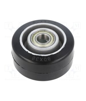 ALGE 80/15K Transport wheel; Ø: 80mm; W: 38mm; 150kg; rubber; Shore hardness: 70 x3AYKg8MMRt55LTiajG6io_OYUZ3kj_KYsnmYQJa7zA