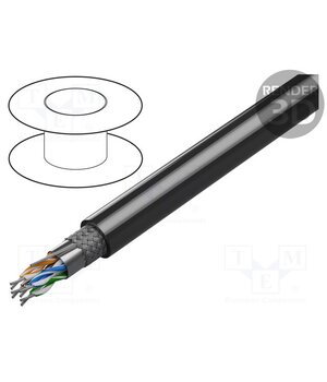 8104.00305 Wire; 4x2x24AWG; RS232,RS422; stranded; Cu; Insulation: PVC; chrome o-ZSwl2eQngyDsugQFJlJFRWN4Um3SvhjBkQeKh430M