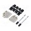 8655MH0902BKLF Enclosure for connectors: D-Sub; for cable; straight; shielded r9J98aYwYMLeFXR_G1oEqzxGbp6RHcx8dOUL5tAs0VY