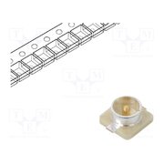 U.FL-R-SMT-1(80) Connector: U.FL (IPX/AMC); socket; 50Ω; SMT; male; cut from reel dx02PAkClkJsQrtvGLS2sEtPJlctuFgfjjOZS6fJPIA