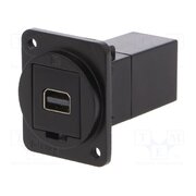 CP30202M3B Coupler; mini DisplayPort socket,both sides; FT; 19x24mm; metal _UnyHAtYCoPhtqOLNaOFPKFJCrSZB-HPtUXbSqXsLS4