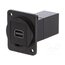 CP30202M3B Coupler; mini DisplayPort socket,both sides; FT; 19x24mm; metal _UnyHAtYCoPhtqOLNaOFPKFJCrSZB-HPtUXbSqXsLS4