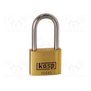 K12540L40 Padlock; shackle; brass; Protection: low (level 5); A: 40mm; B: 40mm onFoIGrmwT4hnBBNQBdcaocfcq56TITiF5g5AuffTsk