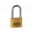 K12540L40 Padlock; shackle; brass; Protection: low (level 5); A: 40mm; B: 40mm onFoIGrmwT4hnBBNQBdcaocfcq56TITiF5g5AuffTsk