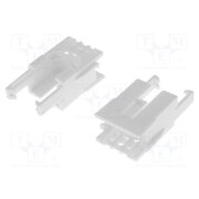 ROMI CHASSIS MOTOR CLIP PAIR - WHITE Bracket; white; POLOLU Romi OJ6Lz4UPMaIl-0RdsszizD7Pm8l1C1OM_nXDD3DmlWs