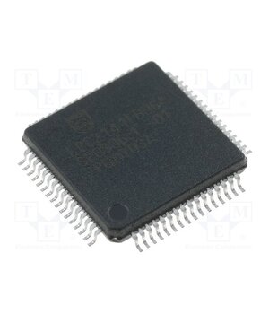 LPC2141FBD64,151 IC: ARM7TDMI microcontroller; 8kBSRAM; Flash: 32kx8bit; LQFP64 AMyMeMkUDlvQHlb1_ayHFc7UzVd4sPARejsThA6icNs