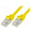 CP1017U Patch cord; RJ45 plug,both sides; U/UTP; 5e; stranded; CCA; 0.25m DGUz0kQVvFc8uekc7iunArg5jdpwea9lGaSpfkiscTo
