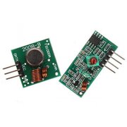 433MHz RF transmitter and receiver set