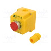ST22K1\05-1 Control cassette; ST22; No.of butt: 1; mushroom; IP65; plastic; NC 3rrlrNu81x_eSp4dAlUL-BskFbnQC_rCIi4be-q1btE