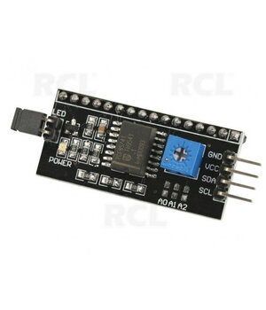 I2C LCD kontrolieris PCF8574

 ABRDV01.jpg