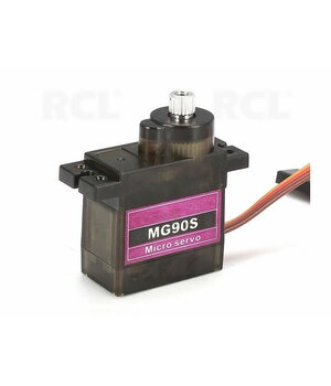 SERVO MEHĀNISMS TowerPro MG-90S, 13 g / 1,8 kg / 0,10 sek. Eco Micro

 SVUS02.jpg