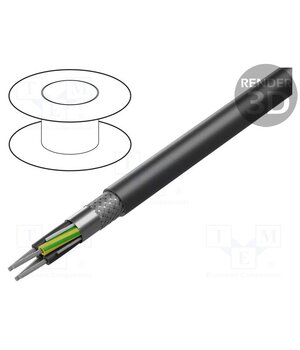 29501 010100 Wire: servo drive; VFD; 4x14AWG; black; stranded; Cu,tinned; 1kV kvG-KoAw7lEsiwnOeJUW9yaHg0Xgo8Be9mRDoNA24ws
