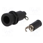 0031.1081 Fuse holder; 5x20mm; 10A; 250VAC; FEF; on panel; black; UL94V-0 9BNGCvt4zGfoJTbGO5OxgszyXRhV0WsUzKpbUSOOsrA