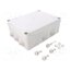 1SL0826A00 Enclosure: junction box; X: 181mm; Y: 231mm; Z: 89mm; wall mount 9lXkHeaiF2fJRDgpAlhNGzb6JEixkDSaO3WG84Lf8T0