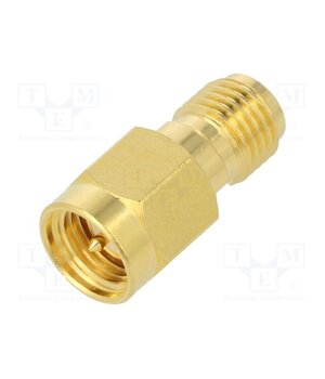 132171 Coupler; SMA male,SMA female; straight; 50Ω; PTFE; gold-plated q3EOjDY9hIUvttF0u6_Fn7AK7Zh-5r1Jn8jbi4U6cJ8