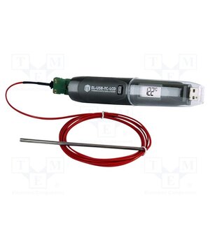 EL-USB-TC-LCD Data logger; temperature; Display: LCD; ±1°C; 134.5x23.9x21.2mm 32DNnOBy9qVw_4zi9E5jjBJuOZjQU3-vsBdsEnVxc1g