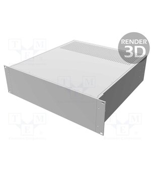 RM3U1918VBK Enclosure: rack mounting; Standard: 19"; 3U; Z: 133mm; X: 422mm; rack NY5YjTW90yBocGBEcYvM5ACoG3aZdO1IEq2Z33tAEls