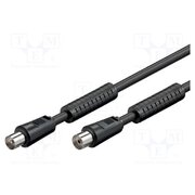 50728 Cable; 1.5m; coaxial 9.5mm socket,coaxial 9.5mm plug; black; 75Ω ppXVz4RxEr9vLf3qi78jH_7G1FTZoqLU_XZgMNebdUc