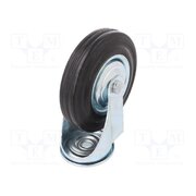 CKJS-SG 125W Transport wheel; Ø: 125mm; W: 25mm; H: 152mm; torsional; 100kg; steel YiB_jHlOHxWNPE2k9113W1nazICbnr5HEUSEfD9eakw