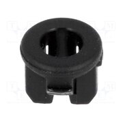 FIX-LED3-28 LED holder; 3mm; one-piece; black; UL94V-2; L: 4.8mm; polyamide wTQwXnwct4FZtIg-TfkZW5K3vbIR2zP2sGRZ2rI0OA8