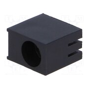 FIX-LED-504 LED housing; 5mm; polyamide; angular; black; UL94V-2; H: 12mm _RY8WFT9tiNNSy8hYvvhE4MvnfG5ULd0vN0K0tUc4lE