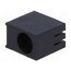 FIX-LED-504 LED housing; 5mm; polyamide; angular; black; UL94V-2; H: 12mm _RY8WFT9tiNNSy8hYvvhE4MvnfG5ULd0vN0K0tUc4lE