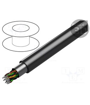 9509.01152 Wire; 9x2x24AWG; RS232; stranded; Cu; shielded,Al-PET foil; chrome 8cKUFSgi-pxraI7-Pi-7b3SlzUrDybnMctEeHaRII_U