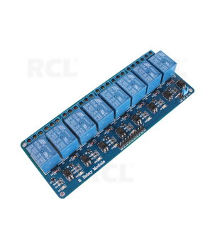 RELÉ MODULIS 8 kanāli, 5V

 RLMD04A.jpg