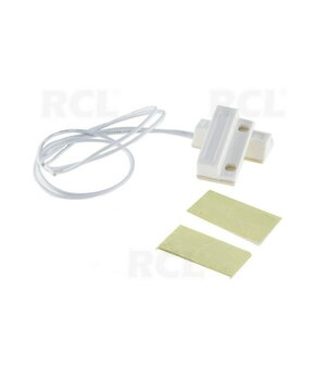 REED SENSOR ar MAGNETU, ārpusē, OFF, 2 vadi balti, tips NC, 25x15 mm CPR195LC.jpg