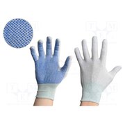109-0603 Protective gloves; ESD; XL; polyamide,PVC,carbon fiber GfL4QqW8n6cCM4w9vlDJ_xS9NyP9bN5fQUNgUH-3L_U