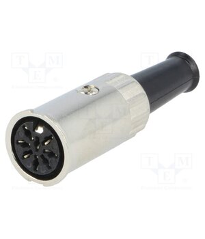 0122 08-1 Connector: DIN; plug; female; with strain relief; PIN: 8; 270° K7M_4mca3JUDkpd9s5zp9-JlOXec4EC_65_04S4q9qY