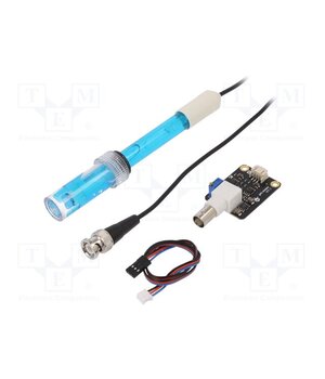 SEN0161 Sensor: pH; analog; 5VDC; Kit: module,cables,probe; Gravity; Ch: 1 MqW_AkXUQM2Hn0C4XfuPVWnIJaIHjhRRfzkjts37mS8