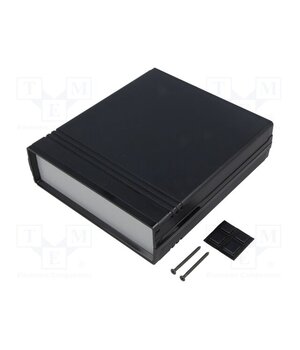 222.9 Enclosure: with panel; CAB; X: 154mm; Y: 173mm; Z: 47mm; ABS; black TwX2cb37rIDnDfliyyGhbl0sKgyI8CwikJs8t-SFXnU