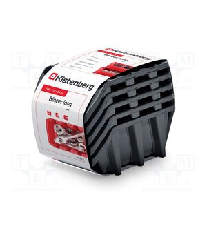 KBILS20-S411 Container: cuvette; black; long; 198x118x84mm; 5pcs; KBILS20 rVINmXZ1hNm9rmrWDMdMj85h9fZnYOf38zsUAFRB7SI