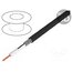 H155A01.00B100 Wire: coaxial; H155,RG58; 1x16AWG; stranded; Cu; PE; black; 100m ozZlpvUb9KU5VXvU-dWf-4jjRo1orLxZp8q9pVV0EK8