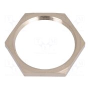 2701 Nut; PG21; brass; 32mm; Thread: PG; nickel sHEMEoAEOOUMtSKAka-NrO3oTOP8oT9TmuNV0vDEepg