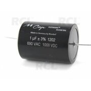 FILM KONDENSATORS 0,1 uF 1000 VDC ±5 % Ø17x36 mm Mundorf Supreme Silver / Oil

 KPSAXXX_12_M.jpg