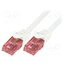 CQ2091U Patch cord; RJ45 plug,both sides; U/UTP; 6; stranded; Cu; 10m; LSZH md94koxZ58OAEm6NCaFW0z1e6D-ILAEWXrBaIQaF8pA