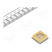 C3535DUVC-QB-D Power LED; UV-C; 3535; 120°; 30mA; λd: 270÷280nm; 5.5÷7VDC; SMD dB5Q6gInHGl6DAXbUujnnfx6M_sQ6Ekh9Y2FPGQA4aI