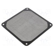 GRM120-AL01-BK Filter; Ø120mm; aluminium; 1pcs; black; Mounting: screw; Kit: filter mGTTzOBb5ehaK7D6aVomoKJhE8NfubPFMkD4kjfvz7U