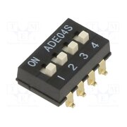 1825058-7 Switch: DIP-SWITCH; ON-OFF; 0.1A/24VDC; Pos: 2; SMT; -30÷85°C; 50mΩ 8qqh1OxDDLd1Lwk8kF-qsoaH-brQOdSUfpdTE28nHS8