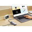Kompiuterinio tinklo komutatorius - šakotuvas USB-C -> 3xUSB A 4in1 Baseus, Metal Gleam Series, WKWG070013 AKOM201+4.jpg