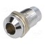 AMQ 08 LED holder; 5mm; chromium; Cutout: Ø8mm; Body: silver 4Marexn33MjPERLtWMf7S4z1NY-lfXjM-lOfXOpuIE4