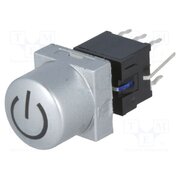 PB61302BL-14-101 Switch: keypad; POWER; Pos: 2; DPDT; 0.1A/30VDC; silver; LED; THT xhD8wZj1SXqnf7YaNTgmGYYjzR7VDKryRKRwQ8d4J4M