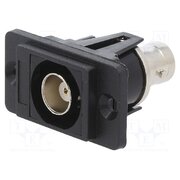CP30737 Coupler; BNC socket,both sides; 50Ω; DUALSLIM; silver; plastic eyZzFWpek9aMVoVZTbmAD1og_oiT5vTtl9CtG5Vf5oQ